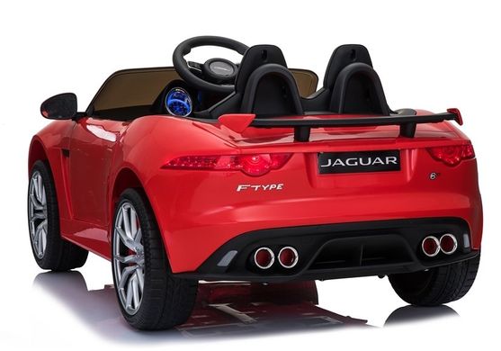 Электромобиль Lean Toys Jaguar F-Type Red Лакированный