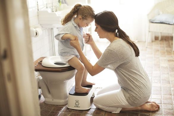 Дитяча накладка на унітаз BabyBjorn Toilet Training Seat White/Turquoise