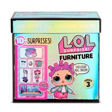 Игровой набор с куклой L.O.L. SURPRISE! серии "Furniture" S2 - РОЛЛЕРДРОМ РОЛЛЕР-ЛЕДИ