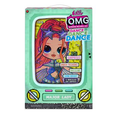 Игровой набор с куклой L.O.L. SURPRISE! серии "O.M.G. Dance" – ЛЕДИ-КРУТЫШКА