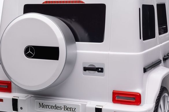 Электромобиль Lean Toys Mercedes G500 White 4x4
