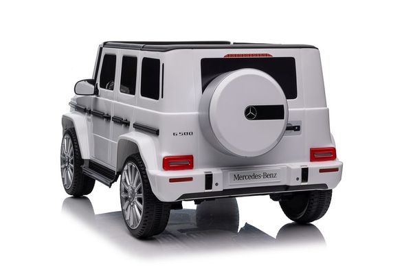 Электромобиль Lean Toys Mercedes G500 White 4x4