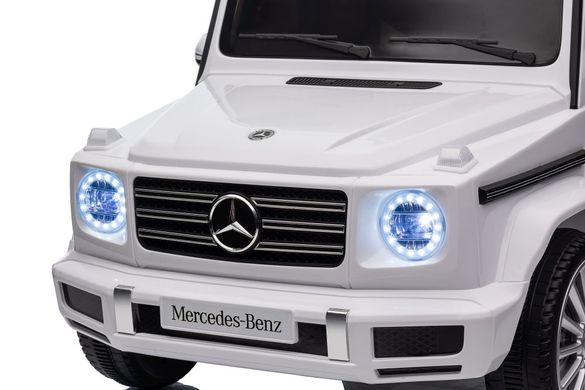 Електромобіль  Lean Toys Mercedes G500 White 4x4