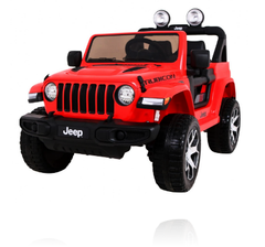 Электромобиль Ramiz Jeep Wrangler Rubicon Red