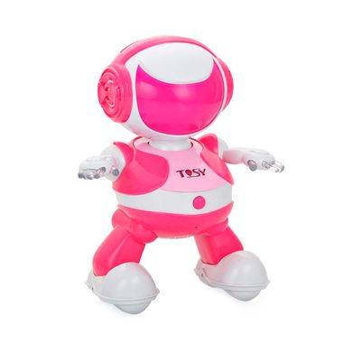 Интерактивный робот DISCOROBO – РУБИ (танцует, озвуч. укр. яз., розовый), Розовый