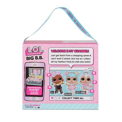 Ігровий набір з мега-лялькою L.O.L. SURPRISE! серії "Big B.B.Doll" - БОН-БОН