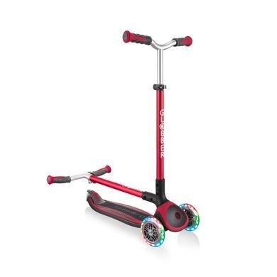 Детский самокат Globber Master Lights Red