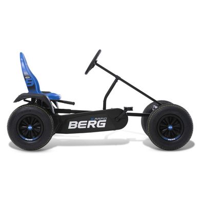Велокарт BERG Pedal Go-Kart XL B.Rapid Blue BFR Надувные колеса