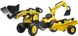 Детский трактор на педалях Falk 2076N Komatsu с прицепом