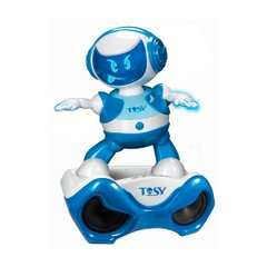 Набор с интерактивным роботом DISCOROBO – ЛУКАС ДИДЖЕЙ (робот, MP3-плеер с колонками, танцует, озв.), синий
