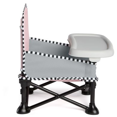 Раскладной стул-бустер Pop'n Sit розовый