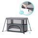 Ліжко-манеж 2 в 1 Kinderkraft Movi Grey (KCMOVI00GRY0000)