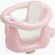 Детское сидение для купания OK Baby Flipper Evolution с нескользящим покрытием и термодатчиком Розовый