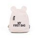 Детский рюкзак Childhome My First Bag Teddy Bear White Limited Edition