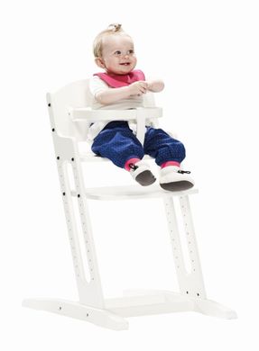 Дитячий стільчик для годування BabyDan Danchair White