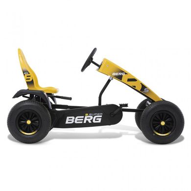 Велокарт BERG Pedal Go-Kart XL B. Super Yellow BFR Надувные колеса