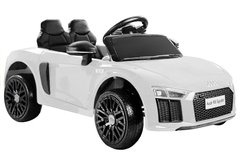 Електромобіль Lean Toys Audi R8 Spyder White