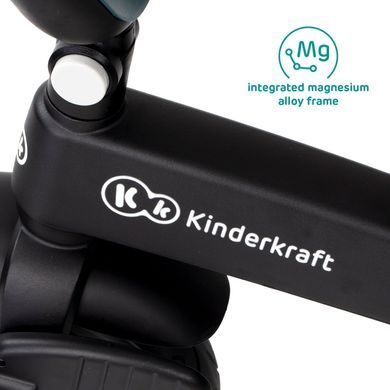 Триколісний велосипед Kinderkraft Easytwist Midnight Green (KKRETWIGRE0000)