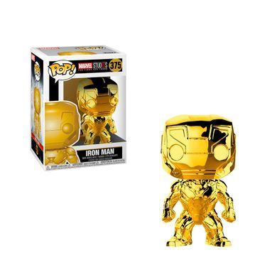 Игровая фигурка FUNKO POP! cерии "Золотой хром" - ЖЕЛЕЗНЫЙ ЧЕЛОВЕК