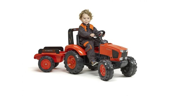 Дитячий трактор на педалях KUBOTA Falk 2060AB 3-7 років