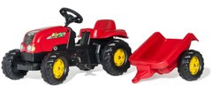 Трактор педальный с прицепом Kid Rolly Toys 12121