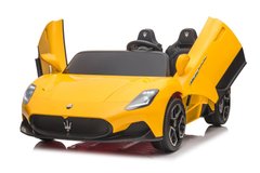 LEAN Toys электромобиль Maserati MC20 Yellow