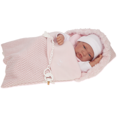 Кукла младенец Saco Lana 42 см, Antonio Juan 5016