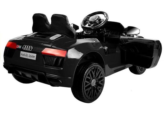 Електромобіль Lean Toys Audi R8 Spyder Black