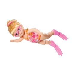 Інтерактивна лялька MY LITTLE BABY BORN - ВЧИМОСЯ ПЛАВАТИ (32 см, з аксесуарами, плаває у воді)