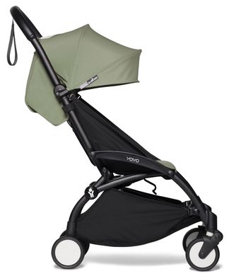 Коляска 2 в 1 BABYZEN YOYO² с люлькой Bassinet Black/Olive