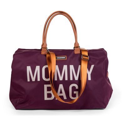 Childhome Сумка для мамы Mommy bag Aubergine