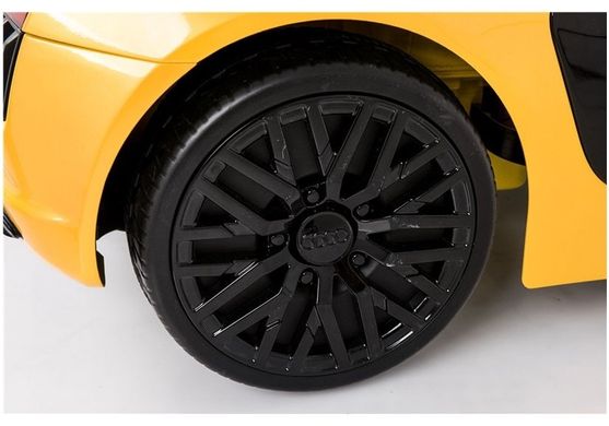 Электромобиль Lean Toys Audi R8 Spyder Yellow