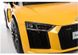 Електромобіль Lean Toys Audi R8 Spyder Yellow