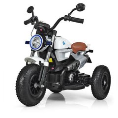 Электромобиль мотоцикл Bambi M 3687AL-1 White