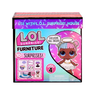 Ігровий набір з лялькою L.O.L. SURPRISE! серії "Furniture" - ЛЕДІ-ЦУКОР З ВІЗОЧКОМ СОЛОДОЩІВ