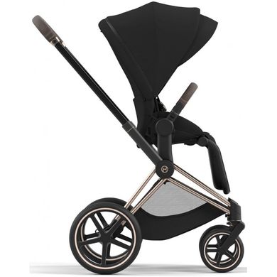 Коляска 2 в 1 Cybex Priam 4.0 Deep Black / Rose Gold