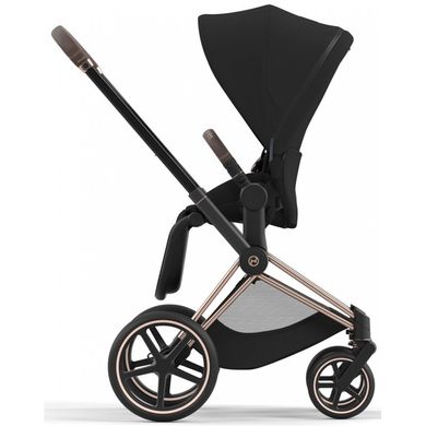 Коляска 2 в 1 Cybex Priam 4.0 Deep Black / Rose Gold