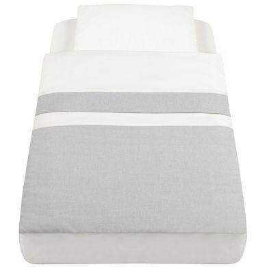 Приставне колиска-ліжечко CULLAMI LUXE з постілью, колір сірий