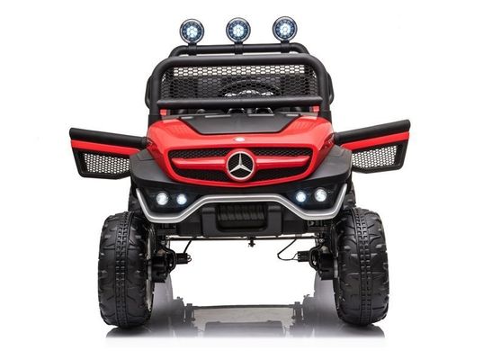 Електромобіль Lean Toys Buggy Mercedes Unimog S 4x4 Red