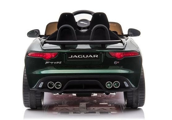 Электромобиль Lean Toys Jaguar F-Type Green Лакированный