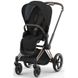 Коляска 2 в 1 Cybex Priam 4.0 Deep Black / Rose Gold