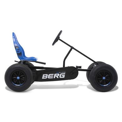 Велокарт BERG Pedal Go-Kart XL B.Pure Blue BFR Надувные колеса