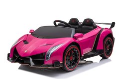 Электромобиль Lean Toys Lamborghini Veneno Pink MP4