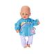 Набор одежды для куклы BABY BORN - КЭЖУАЛ СЕСТРИЧКИ (голубой)
