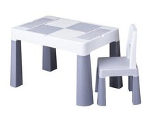 Комплект мебели Стол и Стул TegaBaby Mamut Серый