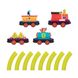 Ігровий набір із залізницею - БАТТАТОЕКСПРЕС S2 (світло, звук, 4 вагончики, діаметр 91 cm)