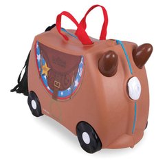 Дитячий дорожній чемоданчик Trunki Кінь Bronko