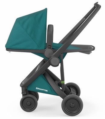 Прогулочная коляска Greentom Upp Reversible Black Teal