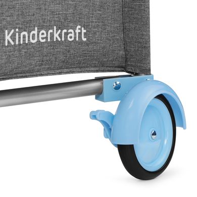 Ліжко-манеж із пеленатором Kinderkraft Joy Blue (KKLJOYBLU000AC)