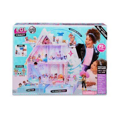 Зимний дом-шале с семьей кукол LOL Surprise Winter Disco Chalet 562207